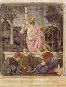 Piero della Francesca The Resurrection of Christ oil on canvas